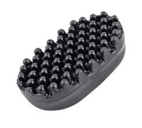 GUIRUI Cepillo de goma para rizar el cabello, peine rizado para rizos afro, herramienta de ondas de cabello, cabello rizado trenzado sucio, agujeros grandes y pequeños, peine rizador duradero para