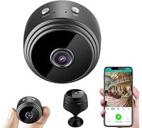 GUIRUO Mini cámaras espías, cámara de Video pequeña inalámbrica HD Oculta 1080P HD con detección de Movimiento de visión Nocturna, cámara de vigilancia para niñera de Seguridad para el hogar, cámara