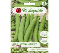 Guisantes de vaina Telefono - semillas arrugadas, tardías
