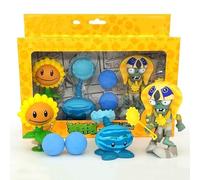 Guisantes Sagitario Dios del Sol Zombi Juguetes de Zombies de Guerra de Plantas Juguetes de Zombies Se Puede Disparar Regalos Infantiles Decoración Fiesta de Cumpleaños Figuras Juguetes para Niños 3