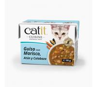 Catit Cuisine Guiso Marisco, Atún y Calabaza - 12 unidades