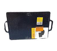 Guison 12050, Plancha de hierro fundido esmaltado, Color Negro, 35 x 50 cm