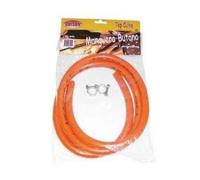 Guison Manguera de butano y 2 Grips Set, 150 cm, Naranja, Pack de 10