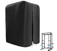 Guisong Funda para estante de gimnasio con cremallera impermeable, funda protectora para soporte de sentadillas y máquina de levantamiento de pesas, cubiertas de equipo de entrenamiento de gimnasio en