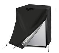 Guisong Funda para nevera, impermeable y resistente al polvo para proteger congeladores verticales y refrigeradores de bebidas, adecuada para la mayoría de congeladores de 3000 L, 23 x 23 x 34