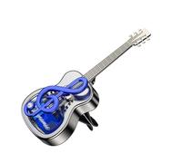 Guitar Air Freshener, Car Diffuser Clip, Vehicle Vent Clip, Car Air Freshener, Car Air Freshener Clip, Air Conditioner Decorations, Diffuser Clip for Car (ABS Engineering PP Metal Plating)
