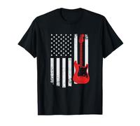 Guitar American Flag Guitar Player Guitarist Country Music Camiseta