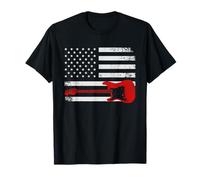 Guitar American Flag Guitar Player Guitarist Country Music Camiseta