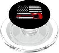 Guitar American Flag Guitar Player Guitarist Country Music PopSockets PopGrip para MagSafe