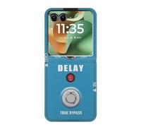 Guitar Analog Delay Graphic Caso Del Tirón Funda Carcasa Case para Motorola Razr 60, Razr 2025