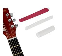 Guitar Bone Nut and Saddle Set - 6 String Acoustic Guitar Bone Bridge Saddle and Nut Made of Real Bone for Acoustic Folk Guitar
