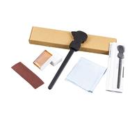 Guitar Bow, Guitar Pick Bow for Acoustic, Polyamide Portable Performance Accessories with Rosin Sandpaper Cloth, Essential Plucking String Tool for Music Enthusiasts, and Professionals, 19.5x4.7cm