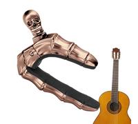 Guitar Capo And Picks, Skull Finger Guitar Capo, Acoustic Guitar Capo Tool, Guitar Accessories For Ukulele, Electric Guitar Capo And Picks, Classical Guitar Capo Tool, Skull Shape Guitar Accessories,