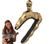 Guitar Capo and Picks, Skull Finger Shape Capo, Guitar Accessories Set, Acoustic Guitar Capo, Electric Guitar Capo, Classical Guitar Cap For Classical, Electric Guitar & Ukulele, Family, Friends, Home