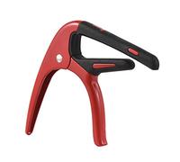 Guitar Capo Zinc Aleación Tono de Tono de Guitarra Cambiador de Tono de Guitarra Profesional con Almohadillas de Goma Suave para Guitarras Eléctricas Acústicas (rojo)