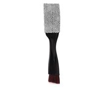 Guitar Care Brush Double Ended | Particle & Debris Removal Tool for Fretboard/Strings/Amps | Portable Instrument Upkeep Brush with Cloth & Brush Tips