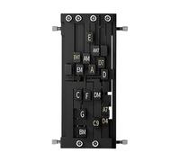 Guitar Chord, Chords Learning System, Guitars Accessories, Effortless Trainer Tool Compact Versatile Portable Ideal para niños, adultos, Beginners (Size: 6,1 x 3,46 x 2,36 pulgadas)