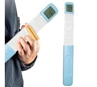 Guitar Chord Practice Tool, Guitar Practice Neck with Rotatable Chart Screen, Portable Chord Finger Exerciser, Chord Chart Metronome for Beginner Guitarists, Easy Practice Aid