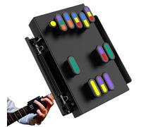 Guitar Chord Presser Learning Aid, Auxiliary Tool Guitar Chords Trainer, Chord Learning System Practice Tool, Guitar Learning Tools, Beginner Guitar Assistant Chord Tool for Beginners