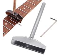 Guitar Chord Presser, Professional Luthier Tool, 2,52 x 4,29 pulgadas, Portable Musical Instrument Accessory for Bass Setup, Guitar Maintenance, and String Adjustment