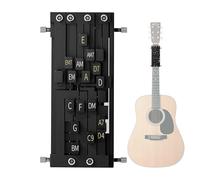 Guitar Chord Trainer - ABS 13 x 6 cm | Portable Guitar Presser, Bass Accessories | Guitars Learning Tool For Teens Beginners Family Friends Youth Acoustic Playing Practice Use