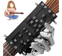 Guitar Chord Trainer,Multipurpose Chord Presser,Prensador De Acordes De Guitarra - Entrenador De Acordes De Ayuda Para Guitarra, Herramienta Para Aprender A Tocar La Guitarra,Beginner Guitar Helper