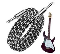 Guitar Cord - Cable de guitarra AMP de 10 pies, cable de conexión recto profesional para grabación en , práctica de música para hacer teclados de graves