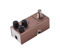 Guitar Digital Delay Efector Mini Analog Sound, Rich Tone, True Bypass, Perillas para el Tiempo/nivel/repetición, DC 9V, Aluminio, Marrón, 20 Ms-600 Ms de Retraso para Guitarra