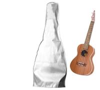Guitar Dust Cover - Silver Coated Cloth 43.5x12.7x108.6cm | Water Resistant Instrument Protector, Sunproof Guitar Bass Cover With Zipper For Electric Acoustic Folk Guitars | Storage Protection