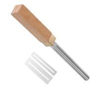 Guitar Fret Crowning Archivo con Protector Fret End Herramienta Redonda Luthier Leveling Dressing Tool Fácil de usar