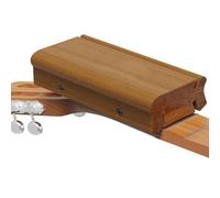 Guitar Fret File, 3/23/35 Degree Fret End Trimming Tool, Precision Crowning File, Portable Ukulele Beveling Device, Wood and Metal Construction for Men and Women