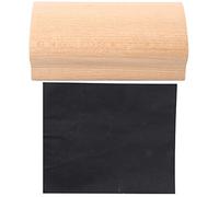 Guitar Fret Leveling Tool | Radius Sanding Block for 7.25/12 / 15 Inch Fretboards | Expert Fingerboard Leveling & Polishing Kit with Abrasive Paper (15-inch curved wood block)