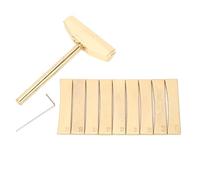 Guitar Fret Press Caul Set High Accuracy Alloy Guitar Fretboard Press Caul with Inserts Widely Applicable,Suitable for Various Musical Instruments