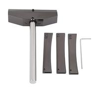 Guitar Fret Press Inserts & Pressure Plate | 3 Radius Sizes 7.25/9.5/12 | Inlay Tool for Electric Guitar/Bass/Stringed Instruments | Metal Repair Kit with Hex Wrench