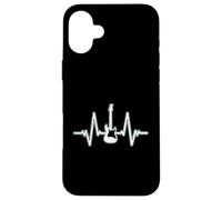 Guitar Heartbeat - Rhythm of Life Design Carcasa para iPhone 16 Plus
