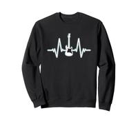 Guitar Heartbeat - Rhythm of Life Design Sudadera
