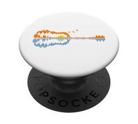 Guitar Lake Shadow Country Music Guitarist Musician Teacher PopSockets PopGrip Adhesivo