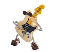 Guitar Miniature - Musical Instrument Decorations, Cute Creative Abstract, Guitar Statue Desktop Decoration | For Bookshelf Study Room Livingroom TV Stand Boys Girls Kids Students Music Lovers
