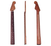 Guitar Neck 16 Fret ST Electric Guitar Neck and Handle matte mahogany rosewood handle guitar DIY Parts Replacement