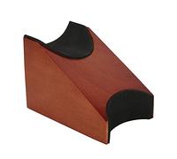 Guitar Neck Rest Support, Wooden Desktop Stand for Guitar Bass Uku, Height Musical Instrument Repair Tool with Non Slip Base, Mahogany Color for lacement