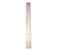 Guitar Notched Straight Edge - Double-Scale Luthiers Repair Tool 16.5 Inch | Stainless Steel With String Action Gauge Ruler, Notched Guitar Tool For Electric Acoustic Bass Guitars