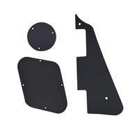 Guitar Part Golpeador Accesorios De Guitarra Adecuados Para Guitarra Eléctrica LP Cubierta Delantera Y Trasera Placa De Protección Juego Completo(Bk)