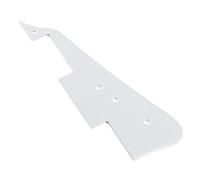 Guitar Part Golpeador Golpeador De Guitarra Eléctrica Placa Rascadora Para LP Con Piezas Y Tornillos(White A)