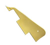 Guitar Part Golpeador Golpeador De Guitarra Eléctrica Placa Rascadora Para LP Con Piezas Y Tornillos(Gold)