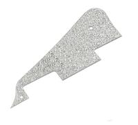 Guitar Part Golpeador Placa Rascadora Para Golpeador De Guitarra Eléctrica Piezas De Guitarra LP 14 Colores A Elegir(Silver)