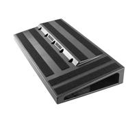 Guitar Pedal Board - Portable Effects Mounting, Lightweight Bass Accessory Panel with Sturdy Aluminum Frame Build, Integrated Cable Routing Management Design, Ideal for Live Stage Studio Sess