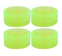 Guitar Pedal Knobs Multi - Pack | Plastic Effect Pedal Foot Nails | Quick - Install Replacement Knobs for Guitar Pedals/Amps | Green and Orange (Green)