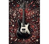 Guitar Pentagram and Tabs: A4 Notebook with alternating Pentagram and Tablature - 100 pages to write all your songs