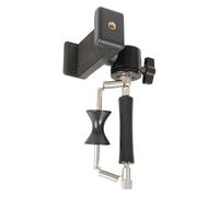 Guitar Phone Holder - Adjustable Acoustic Accessory for Recording | Clamp with Flexible Arm, Secure Mounting Tool, Live Broadcast Teaching Aid for Ukulele Bass Musicians