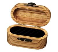 Guitar Pick Display, Bass Pick Case, Ukulele Pick Holder, Guitar Pick Storage, Wooden Guitar Holder, Wooden Pick Holder, Portable Pick Case 8x4x4cm/3.15x1.57x1.57 Inches for Guitar, Ukulele, Bass